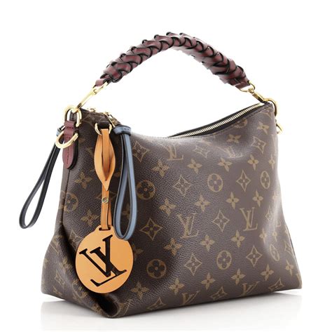 louis vuitton hobo bag with braided handle|louis vuitton hobo bag vintage.